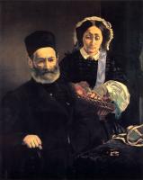 Manet, Edouard - M. and Mme Auguste Manet